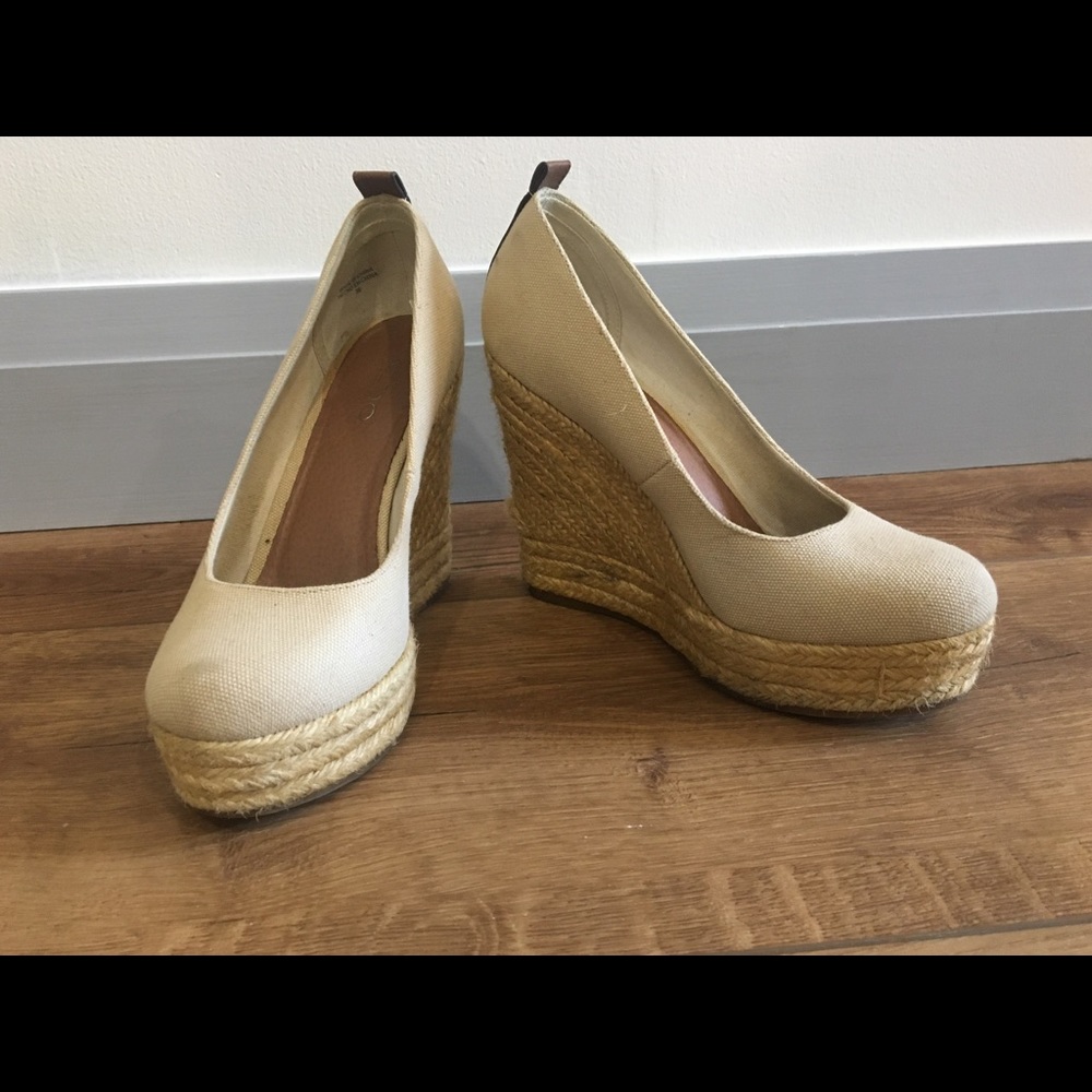 Aldo espadrille style wedges